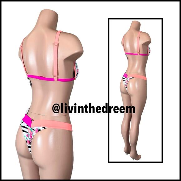 Beach Bunny Alex Micro Triangle Top XL &  Naomi Micro Tango M $170 - Picture 8 of 14